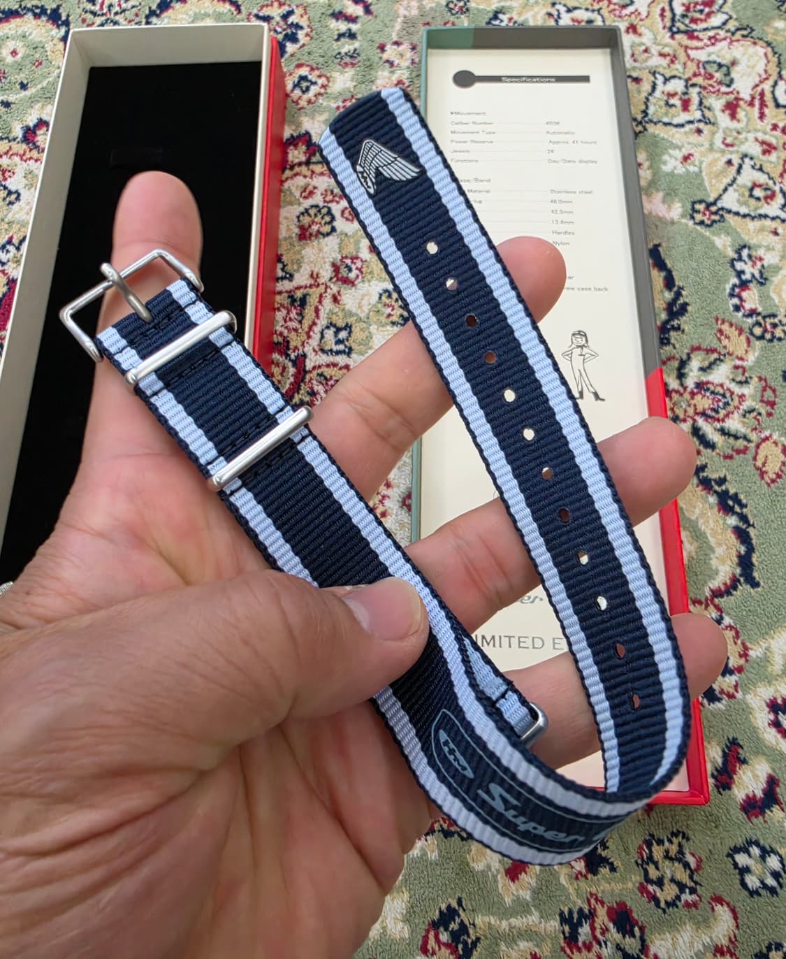 [최종할인] 세이코 혼다 슈퍼커브 4R36 리미티드 에디션 상품이미지8