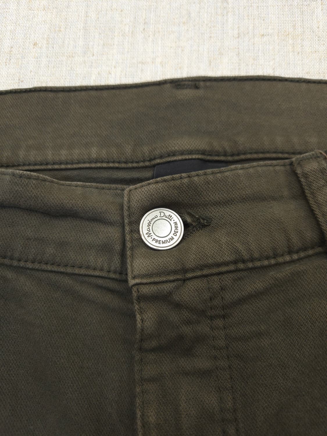 마시모두띠 카키색 남성 면바지 상품이미지3