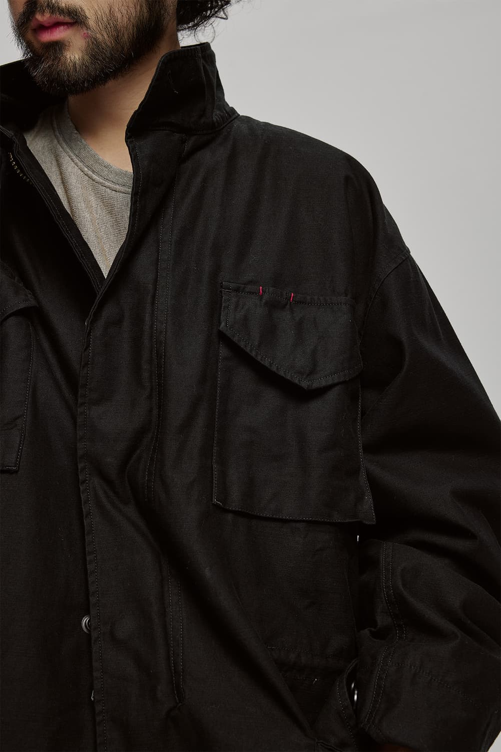 비헤비어 / dyed m-s 필드자켓 앤트러사이트 / 4 상품이미지5