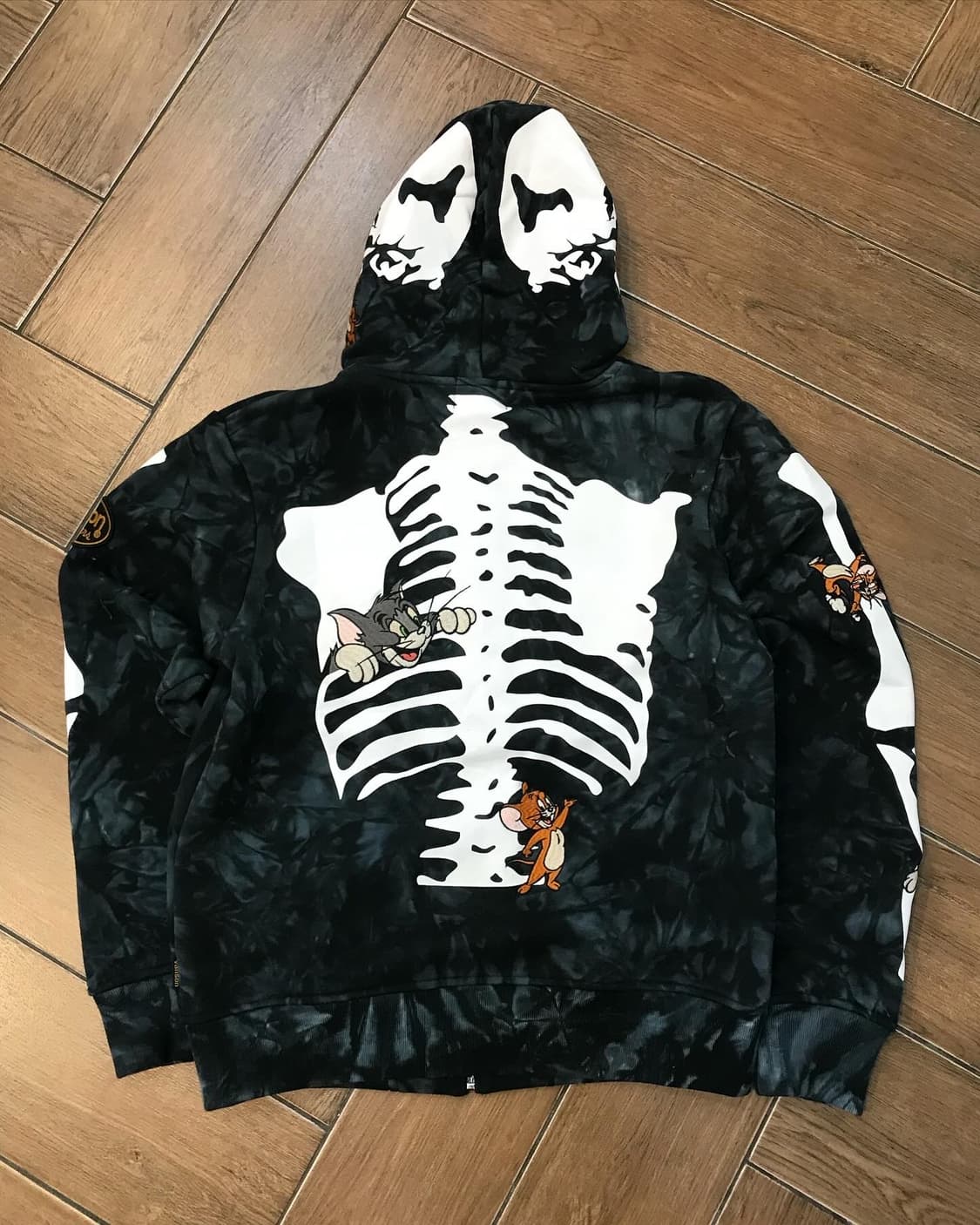 Vanson X Tom&Jerry Bone Hood Zip-Up 상품이미지9