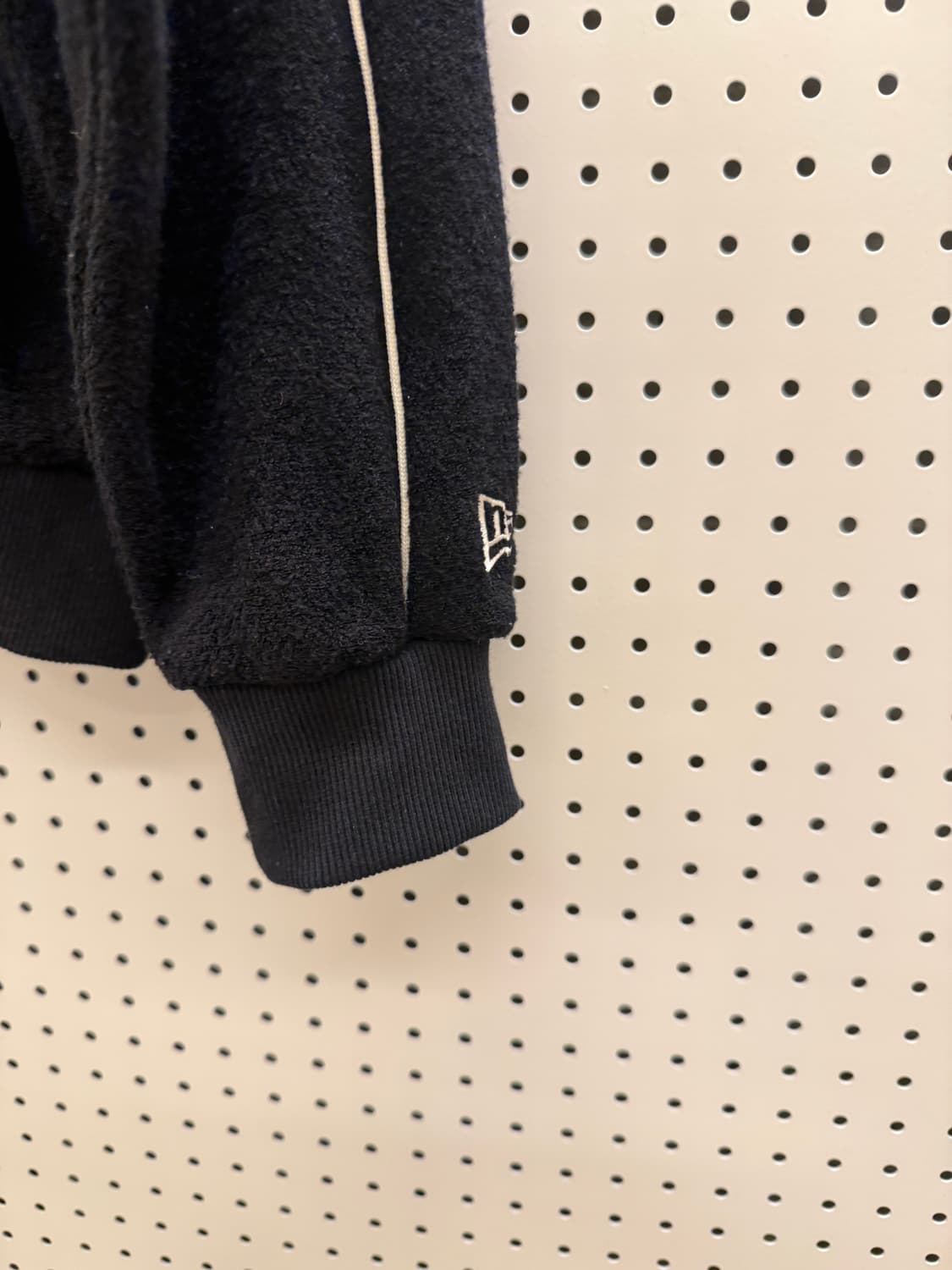 뉴에라 블랙 플리스 집업 자켓 U191 상품이미지3