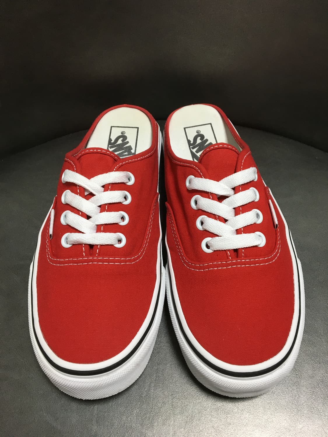 [240mm] 반스 어센틱 뮬 레드 Vans 상품이미지6