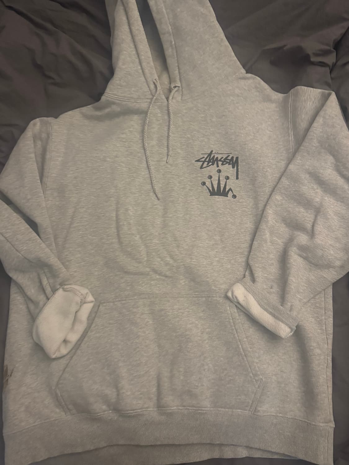 스투시 크라운 후드티 상품이미지3