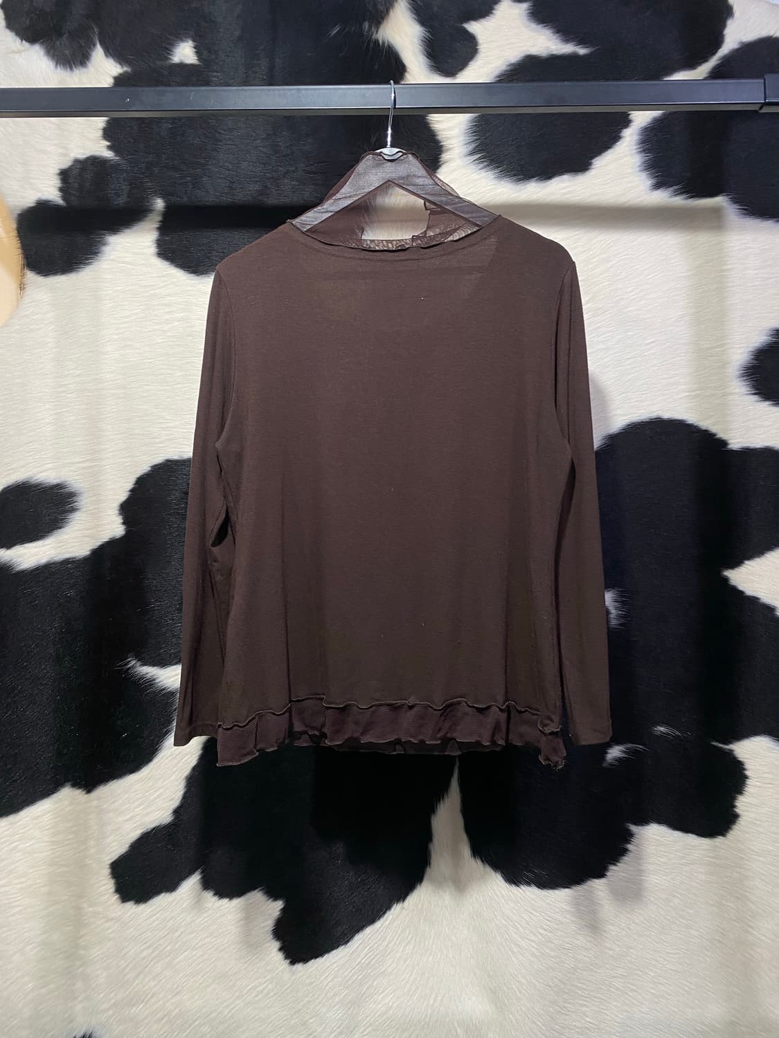 Donnez-moi 메쉬 레이어드 오리엔탈 목폴라 상품이미지6