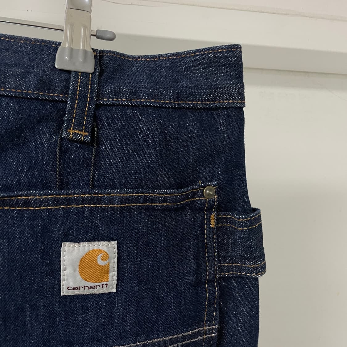 칼하트 데님 더블니 팬츠 34X32 상품이미지4