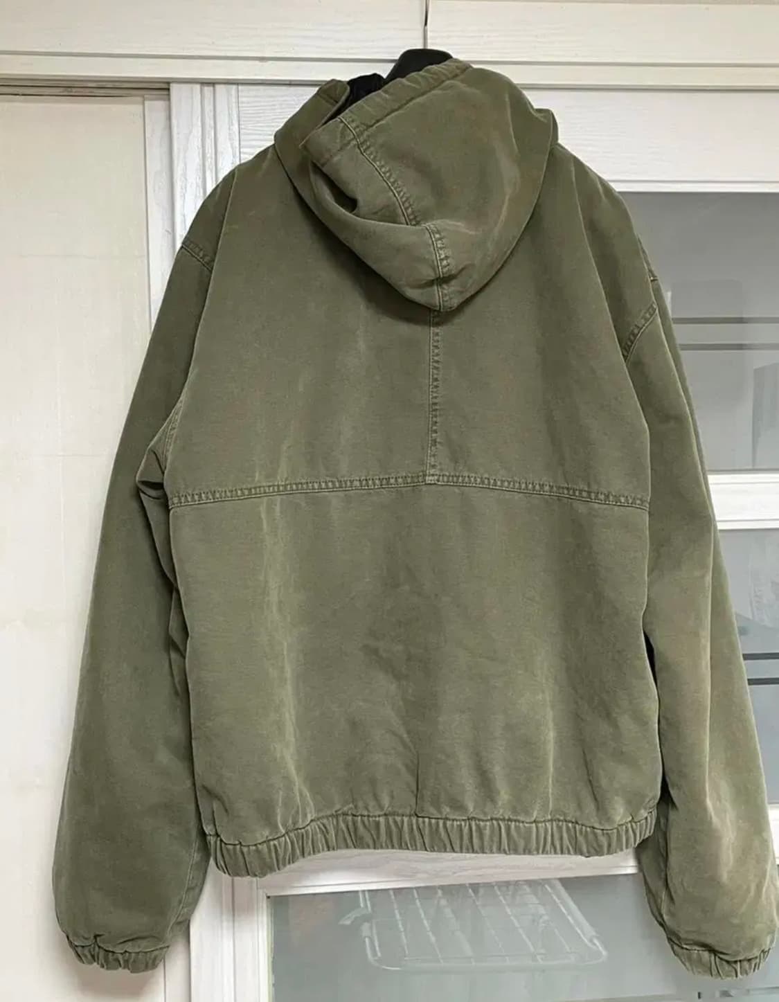 스투시 인슐레이티드 캔버스 워크 자켓 올리브 드랩 상품이미지2