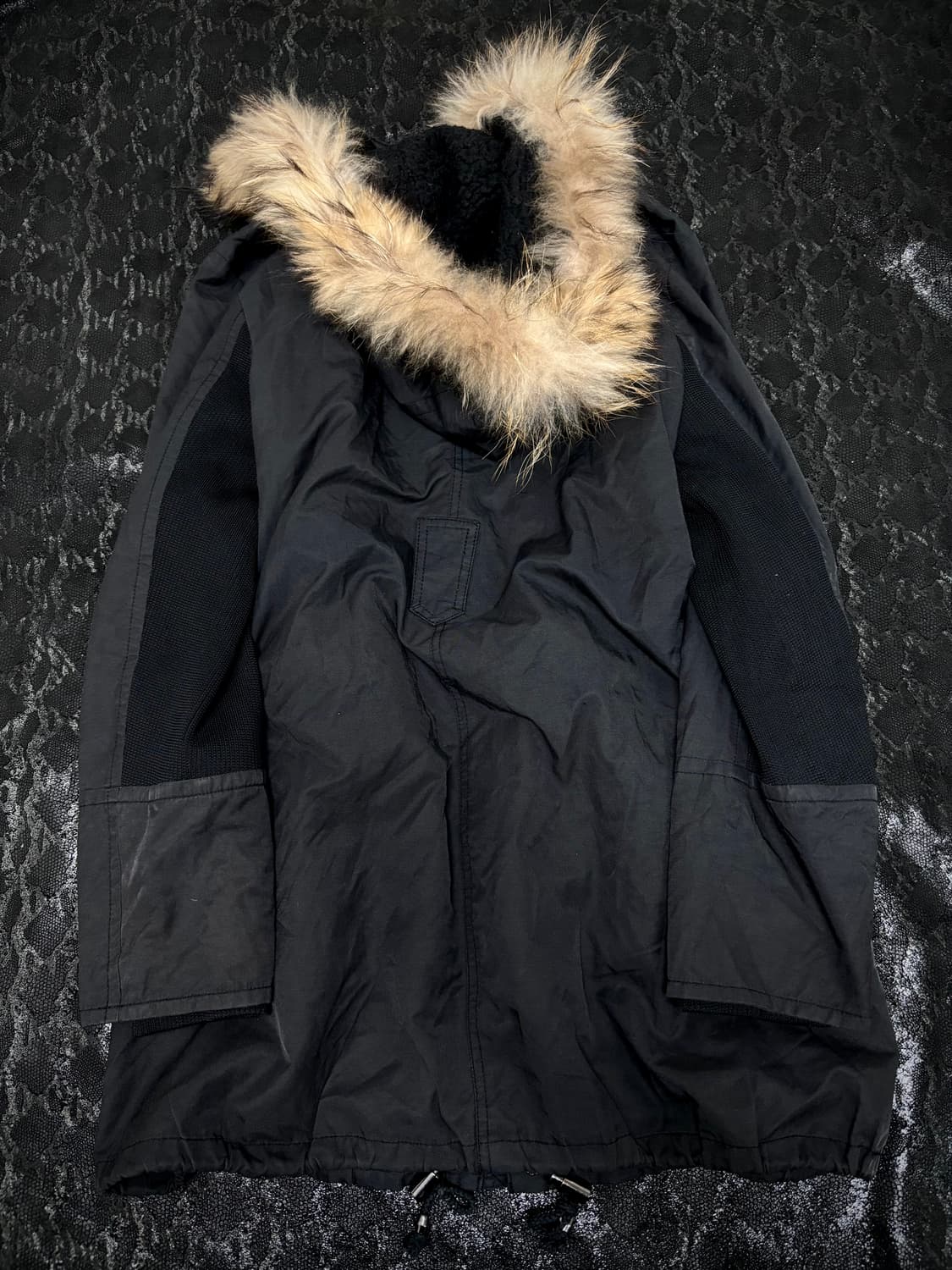 “Vintage” Y2K&GrungeMood Over- Fur Hoodi 상품이미지10