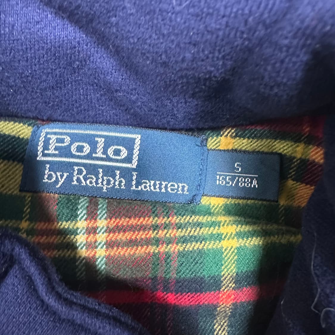 ✨ (바배) 폴로 랄프로렌 코튼 패디드 네이비 패딩 조끼 상품이미지4