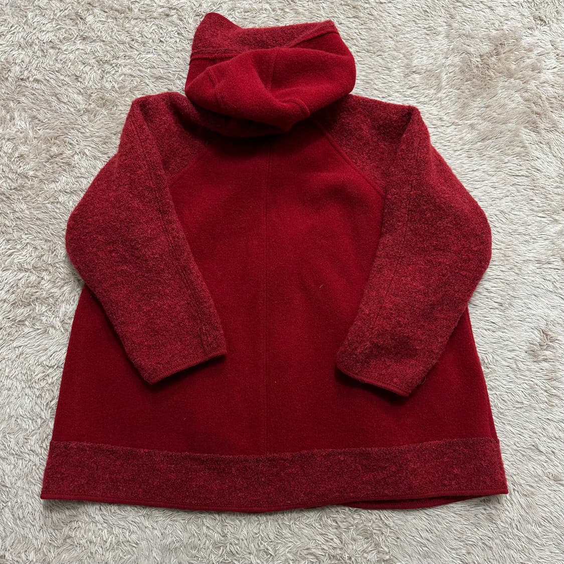 기스바인 giesswein 호주 울 후드코트 집업 상품이미지2