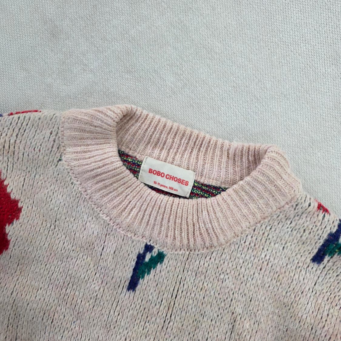 [10-11] 보보쇼즈 플라워 니트 0223J 상품이미지2