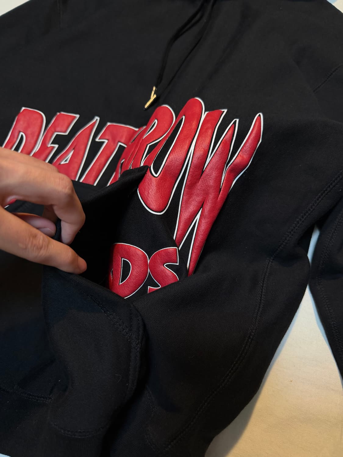 DEATH ROW RECORDS 스눕독 도기스타일 힙합 후드티 상품이미지4