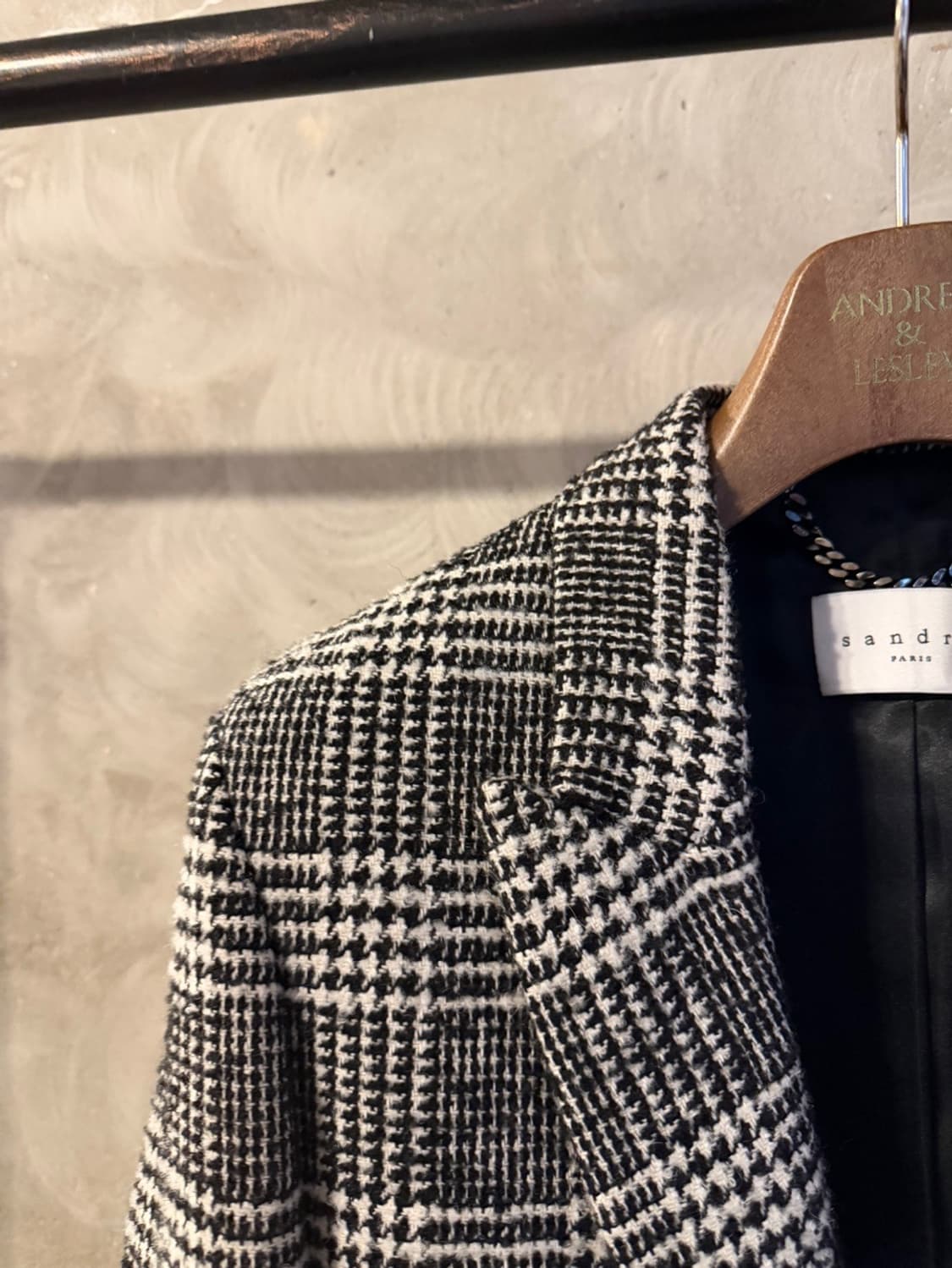 산드로 더블브레스티드 코트 남성95-100 상품이미지3