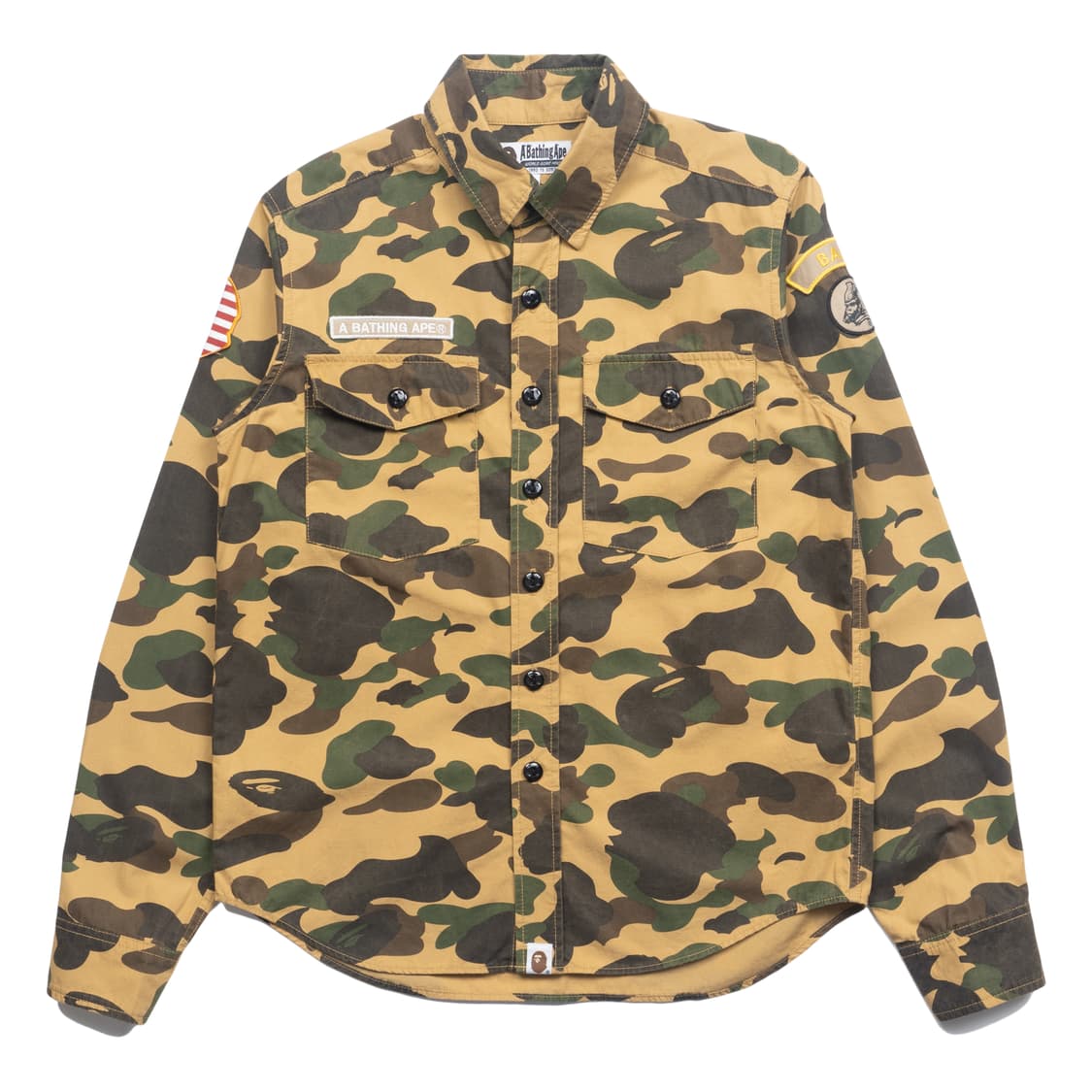 베이프 황계 패치 셔츠 상품이미지1