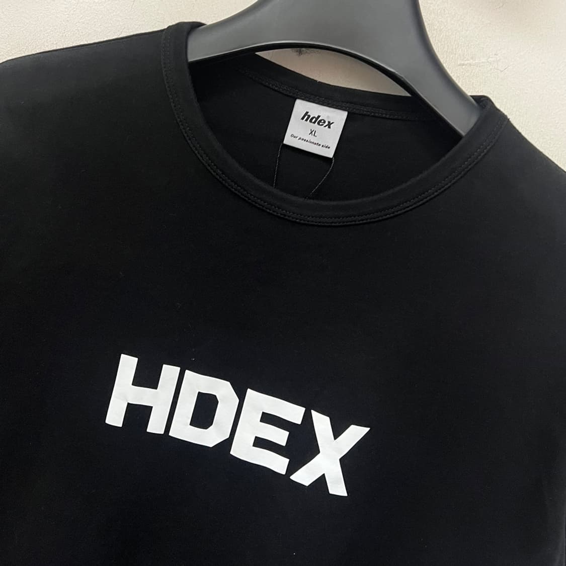 HDEX 에이치덱스 로고 머슬핏 반팔티 XL 상품이미지3