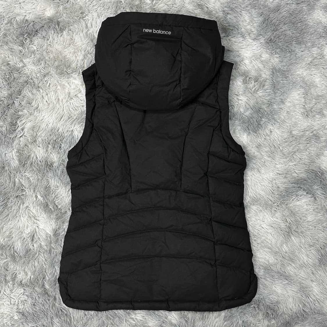 뉴발란스 오리털 후드 패딩조끼 m 상품이미지3