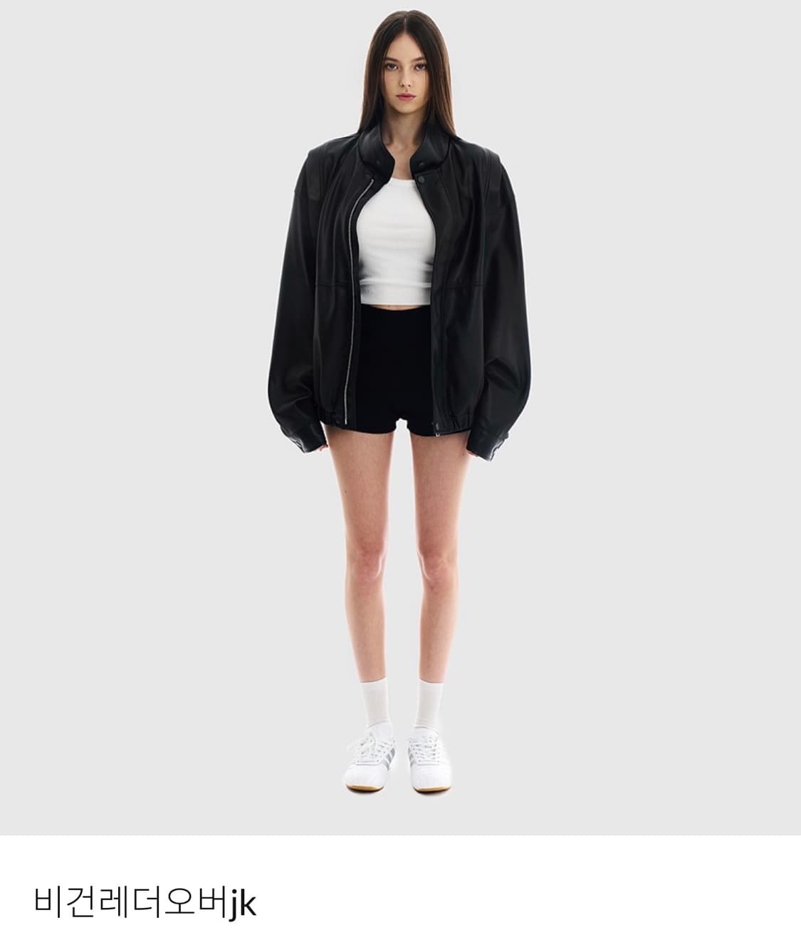 Guse 구즈 비건레더오버jk 상품이미지1