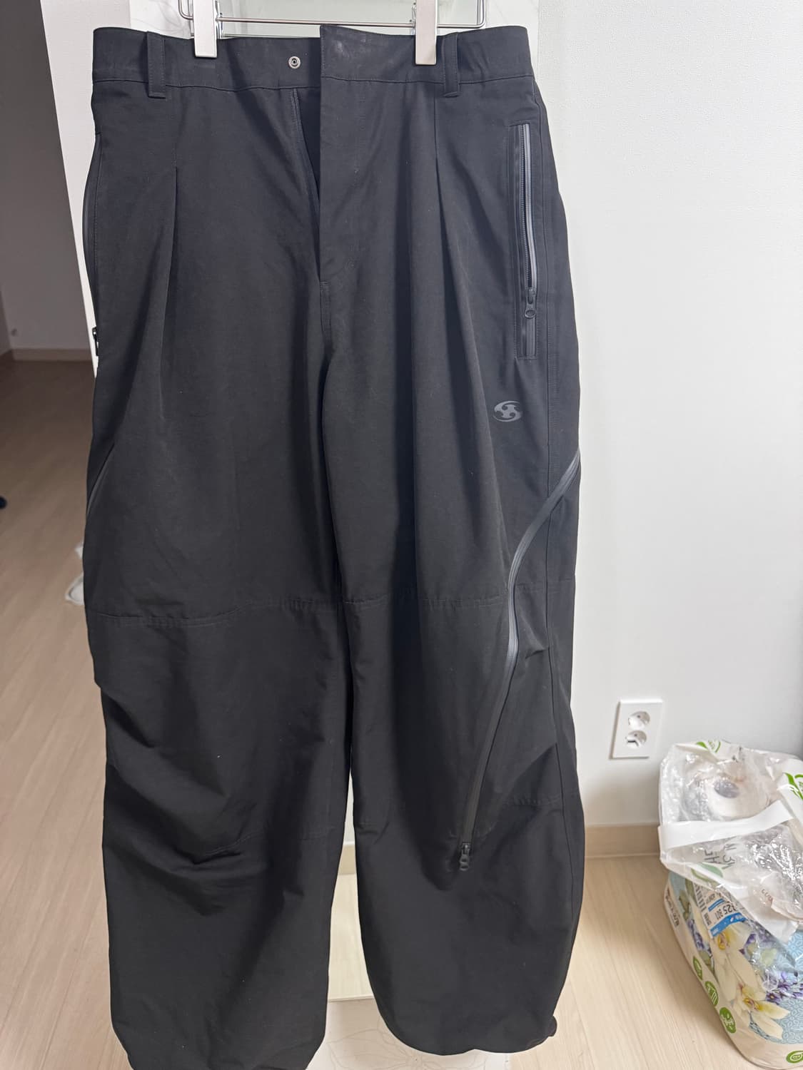 산산기어 어파인 커브 팬츠 A 블랙 상품이미지1