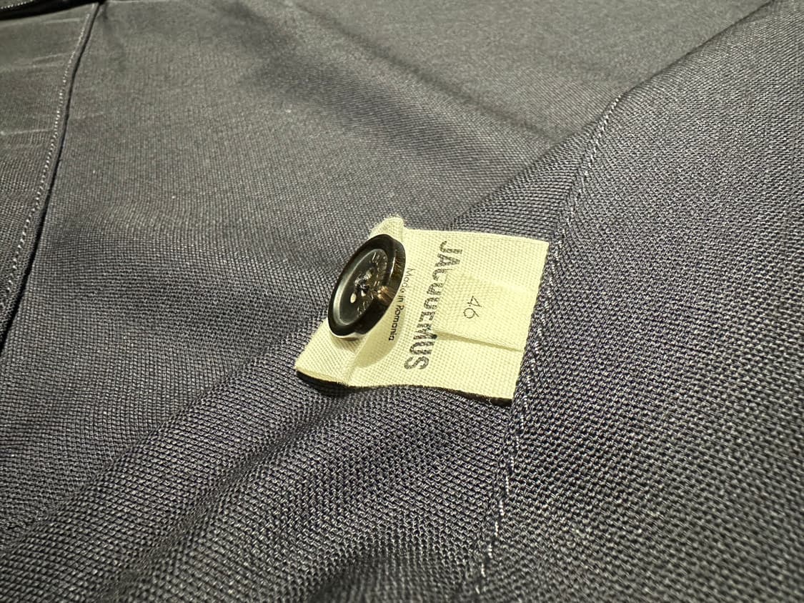 Jacquemus Le Papier Navy Blouson 상품이미지5