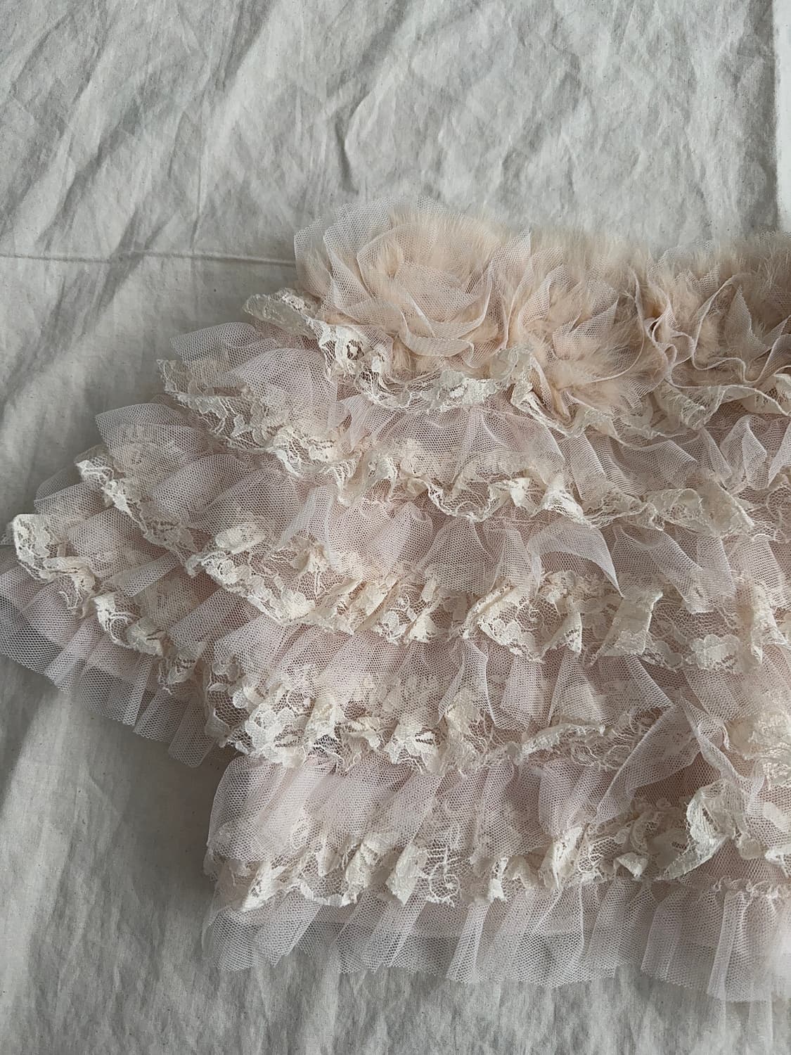 엔틱 페어리 아카이브 래빗퍼 크롭 볼레로 상품이미지4