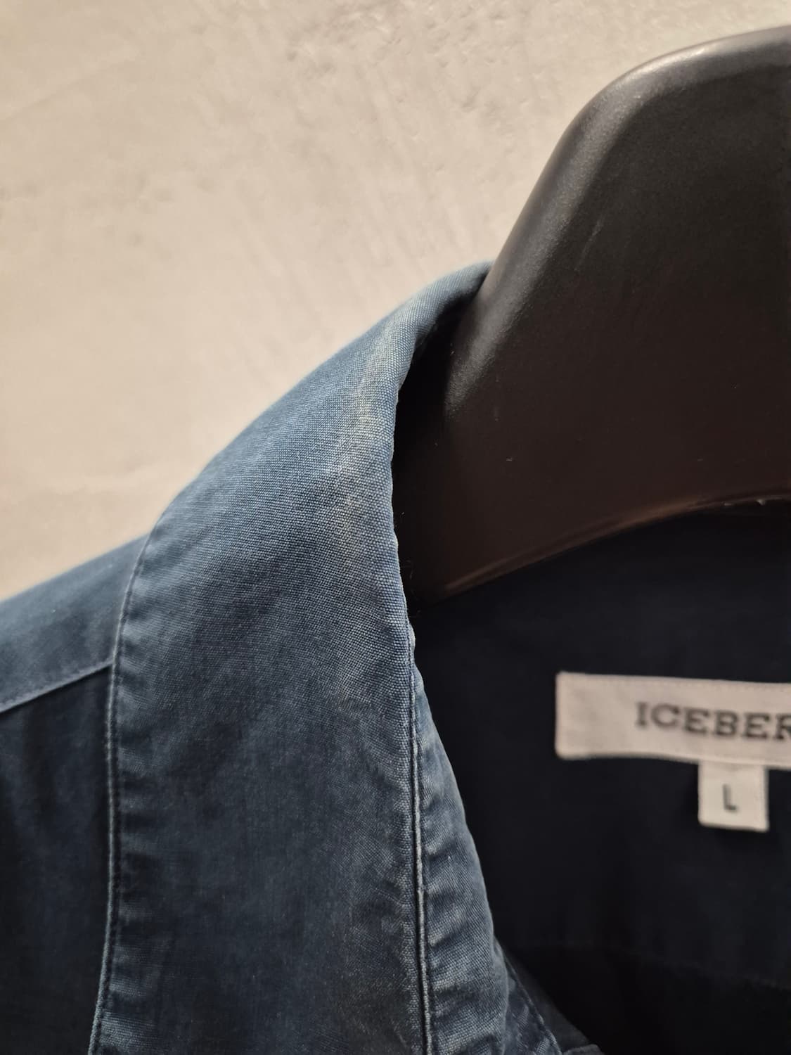ICEBERG 네이비 셔츠 L 상품이미지7