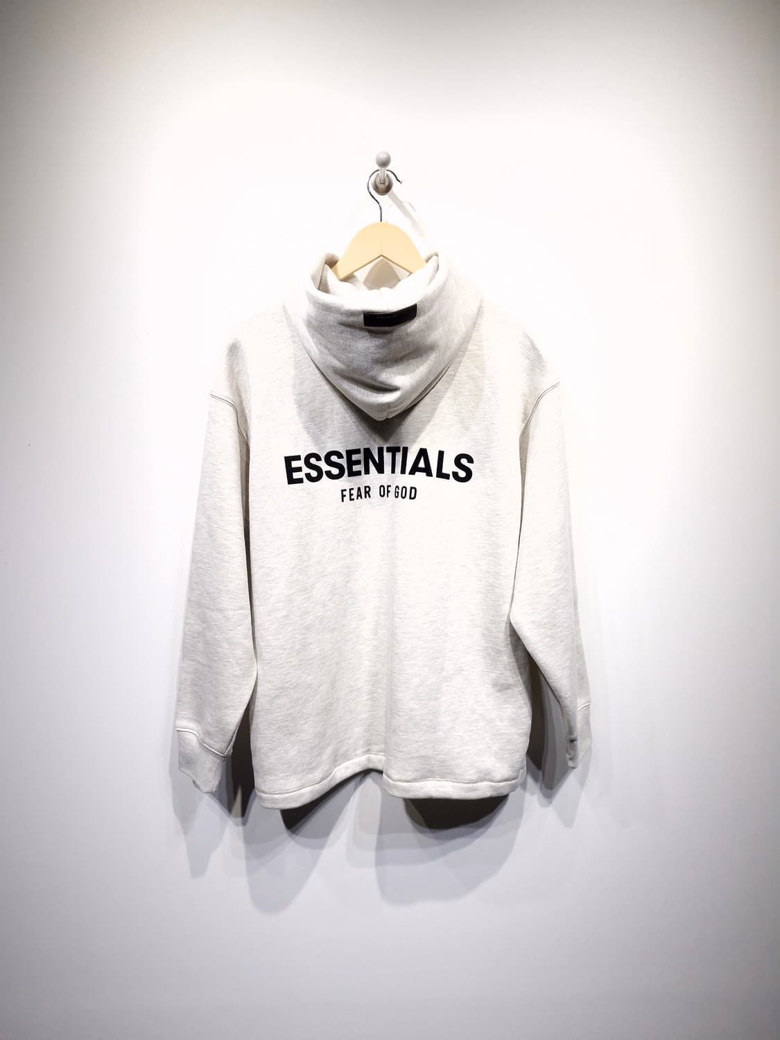 FEAR OF GOD 피어오브갓 에센셜 백로고 기모 후디 릴렉스핏 상품이미지3