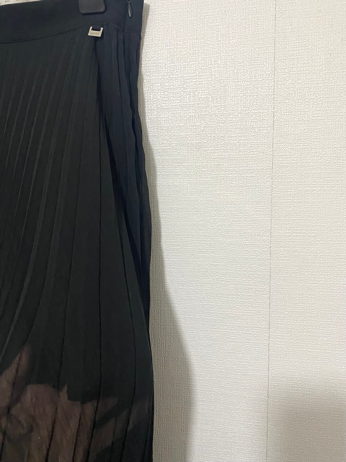 문트 쉬폰 플리츠 롱 스커트 상품이미지7