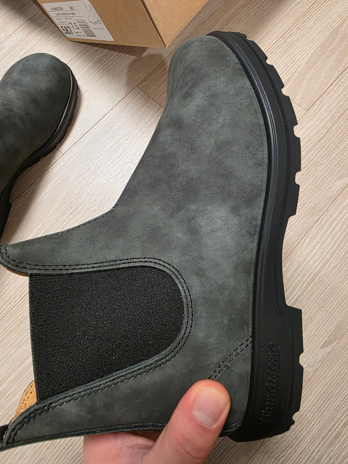 블런드스톤 Classic #587 러스틱블랙 UK 7.5팔아요 상품이미지3