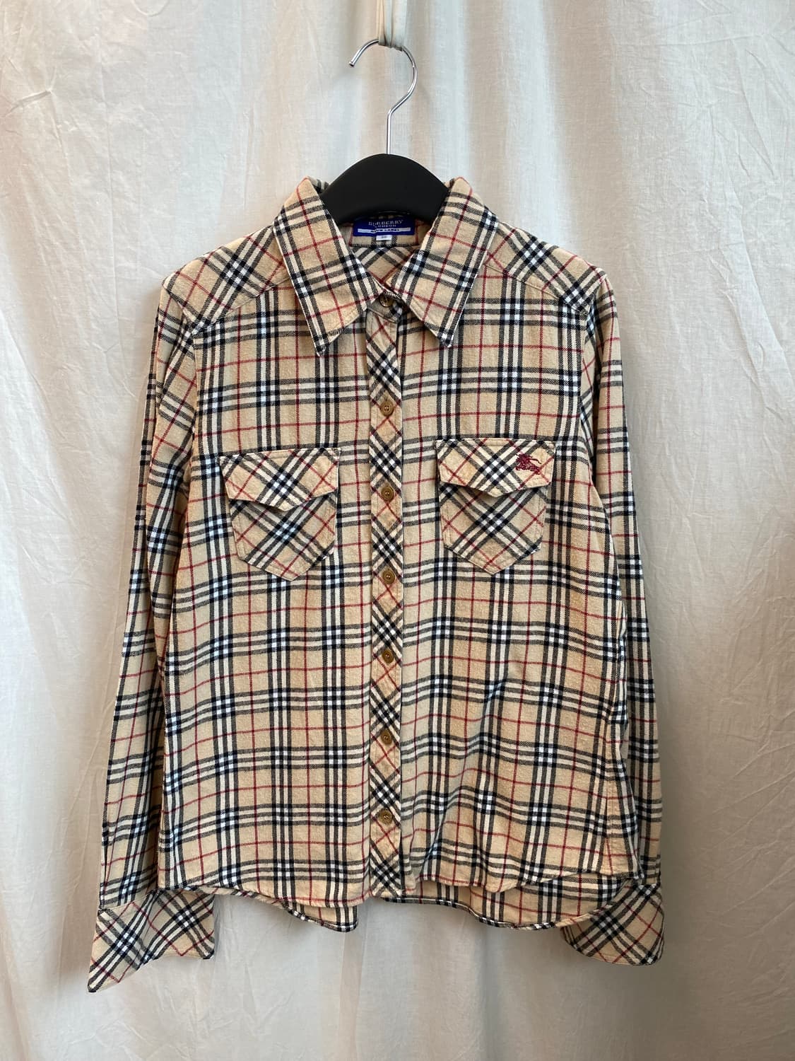 BURBERRY 클래식 체크 셔츠(M) 상품이미지2