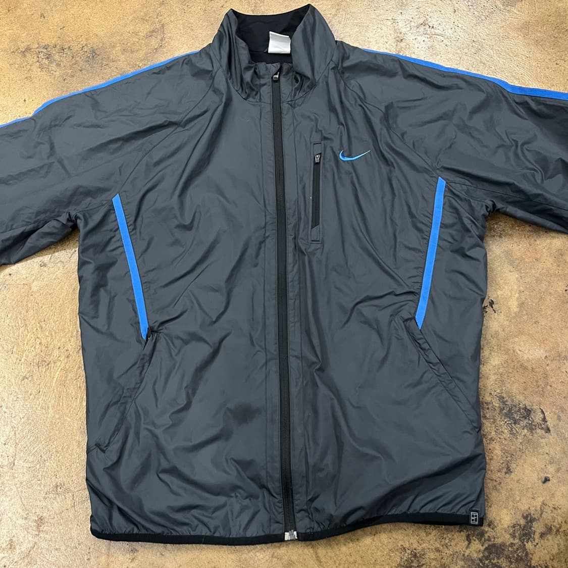 [정품/XXL] 나이키 바람막이 블랙 블루 b17 상품이미지3
