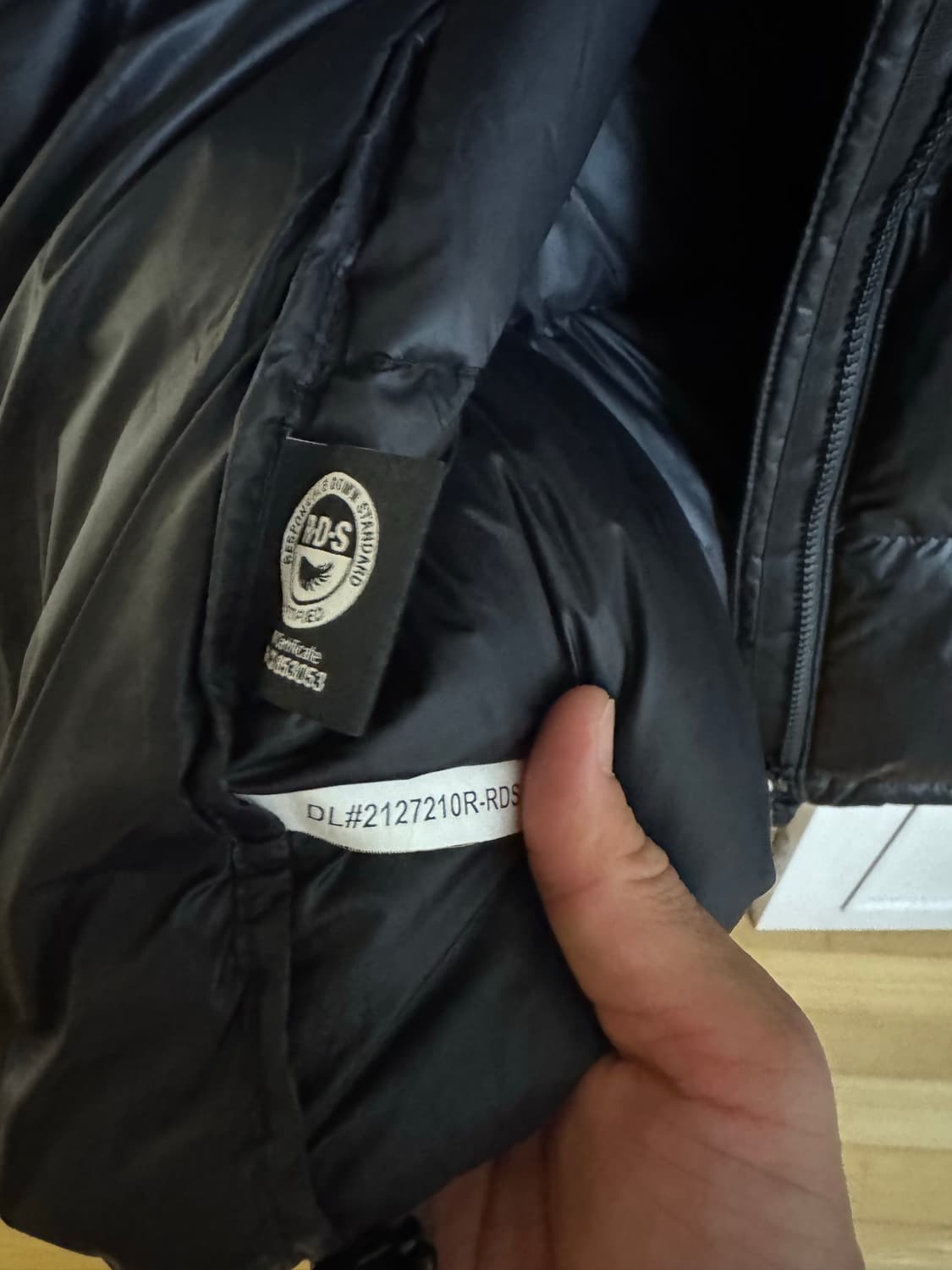 노스페이스 눕시 패딩 XL(105) 블랙 상품이미지6