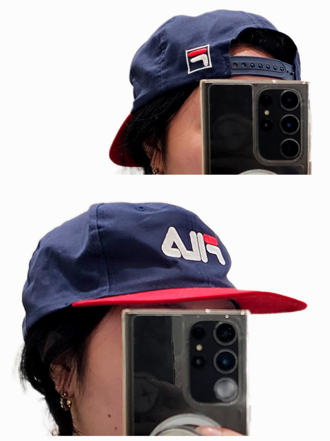 90's USA Fila 스트릿 스냅백 상품이미지2