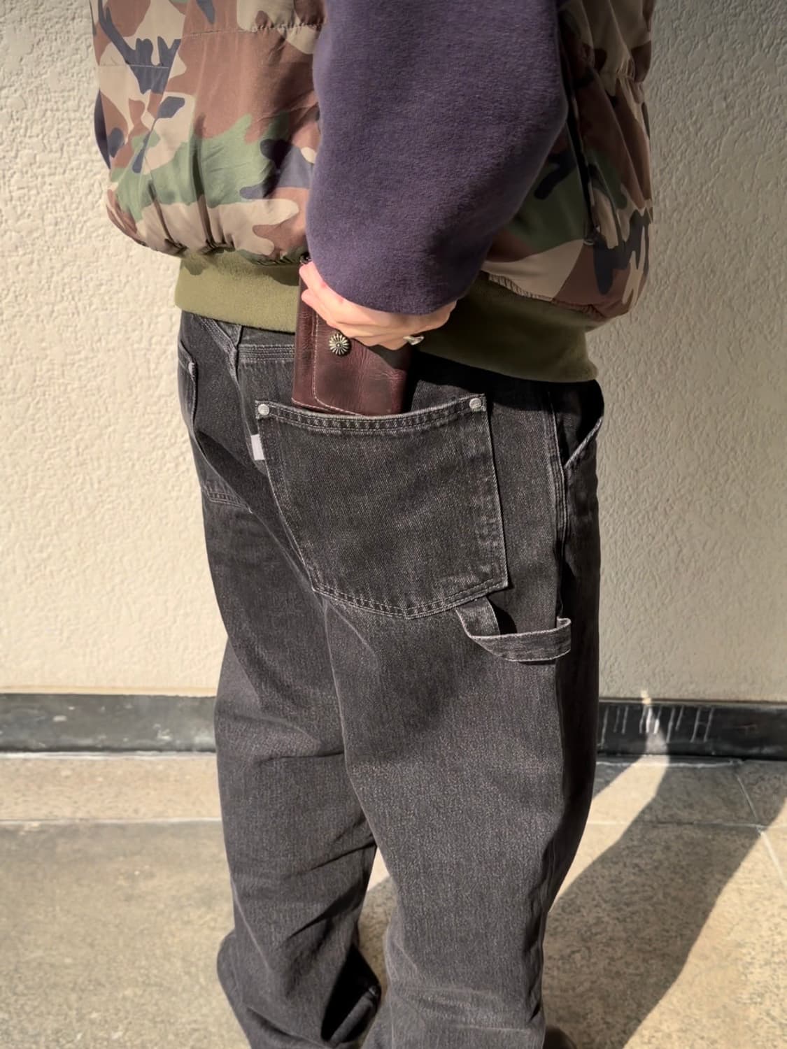 Vtg 빈티지 콘초 레더 월렛 (Dark Brown) 상품이미지3