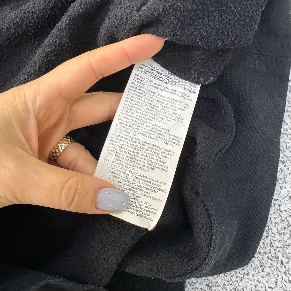 L 반스 기모 후드티 스케치 풀오버 0310J 상품이미지4