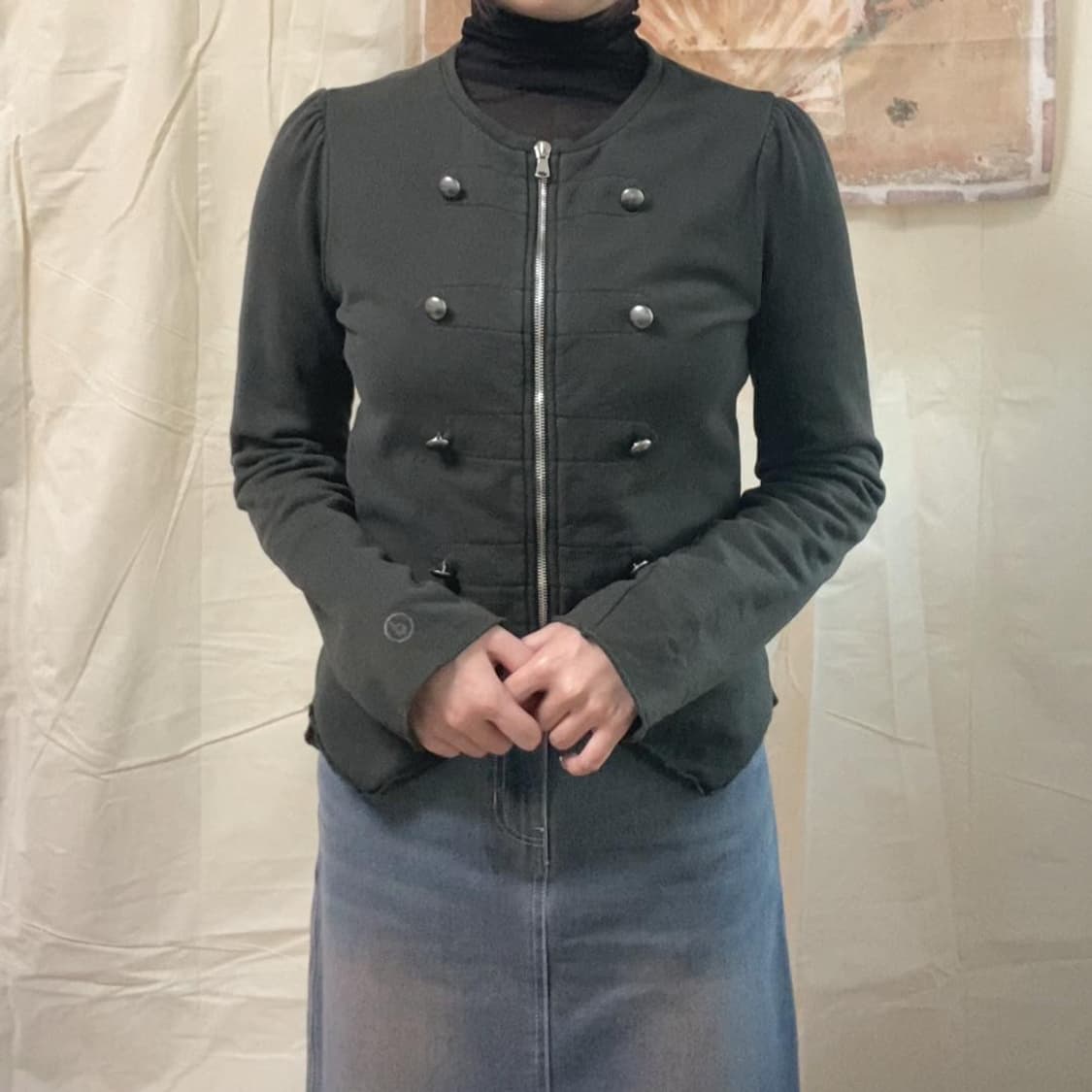 나폴레옹 집업 가디건 상품이미지1