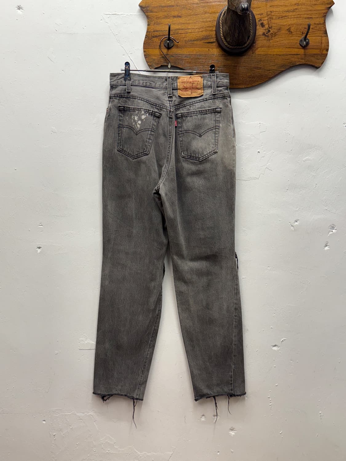 Levi's 501 Vintage Black Denim Pants 상품이미지1