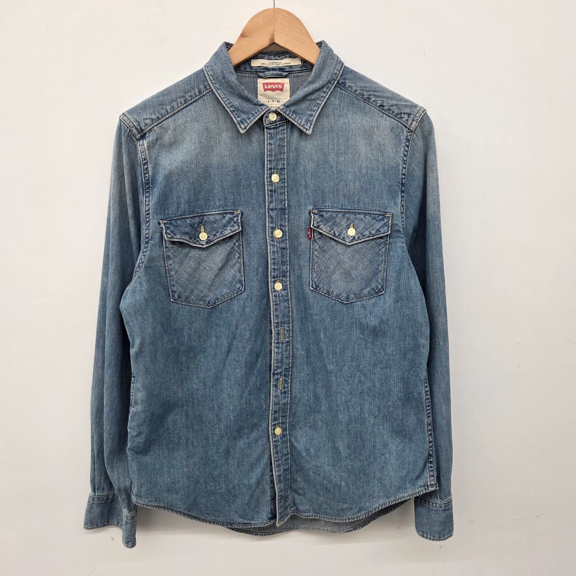 리바이스 데님 셔츠 남방 긴팔 남s 상품이미지2
