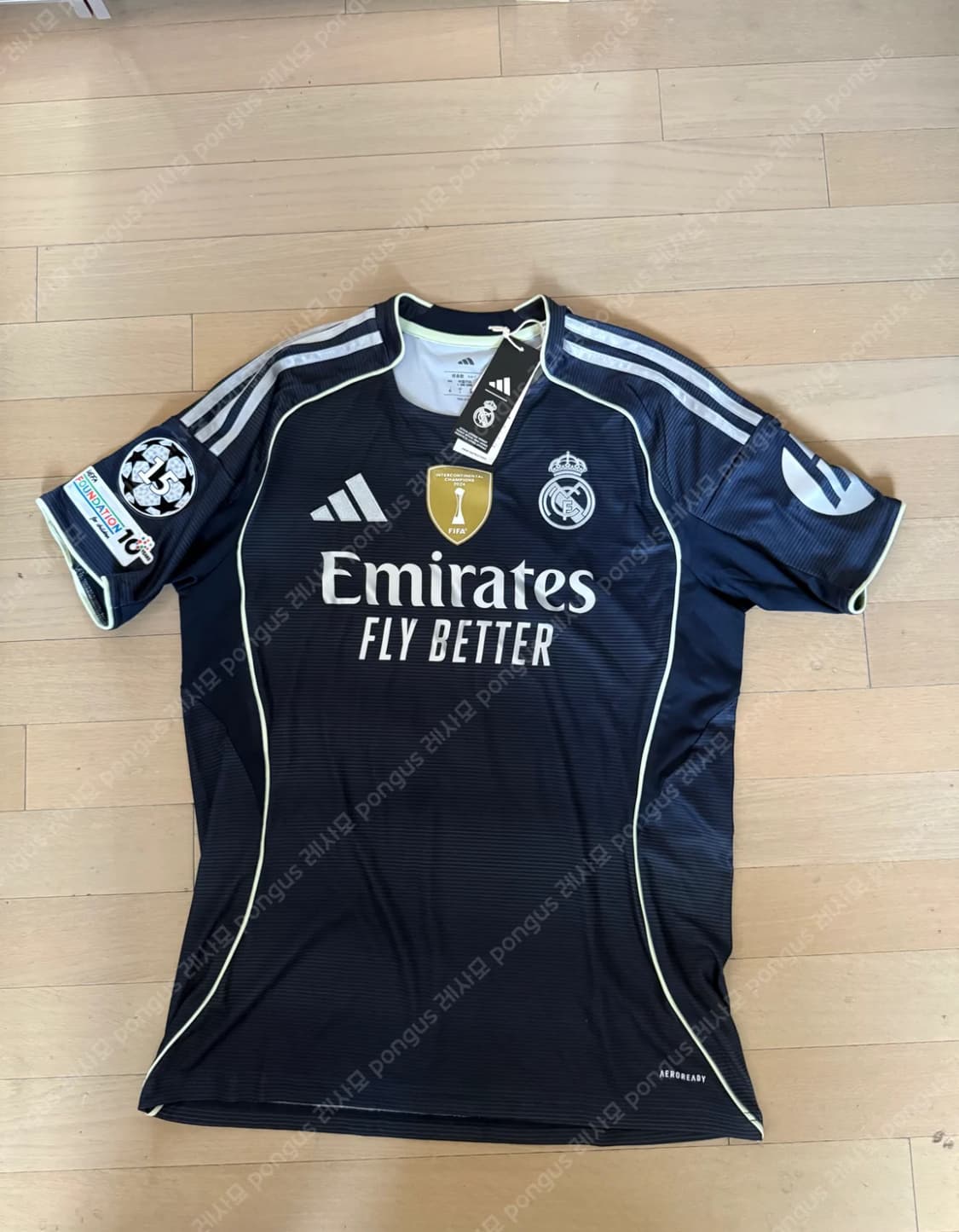 25-26 레알 어웨이 음바페 10 해외L 상품이미지2