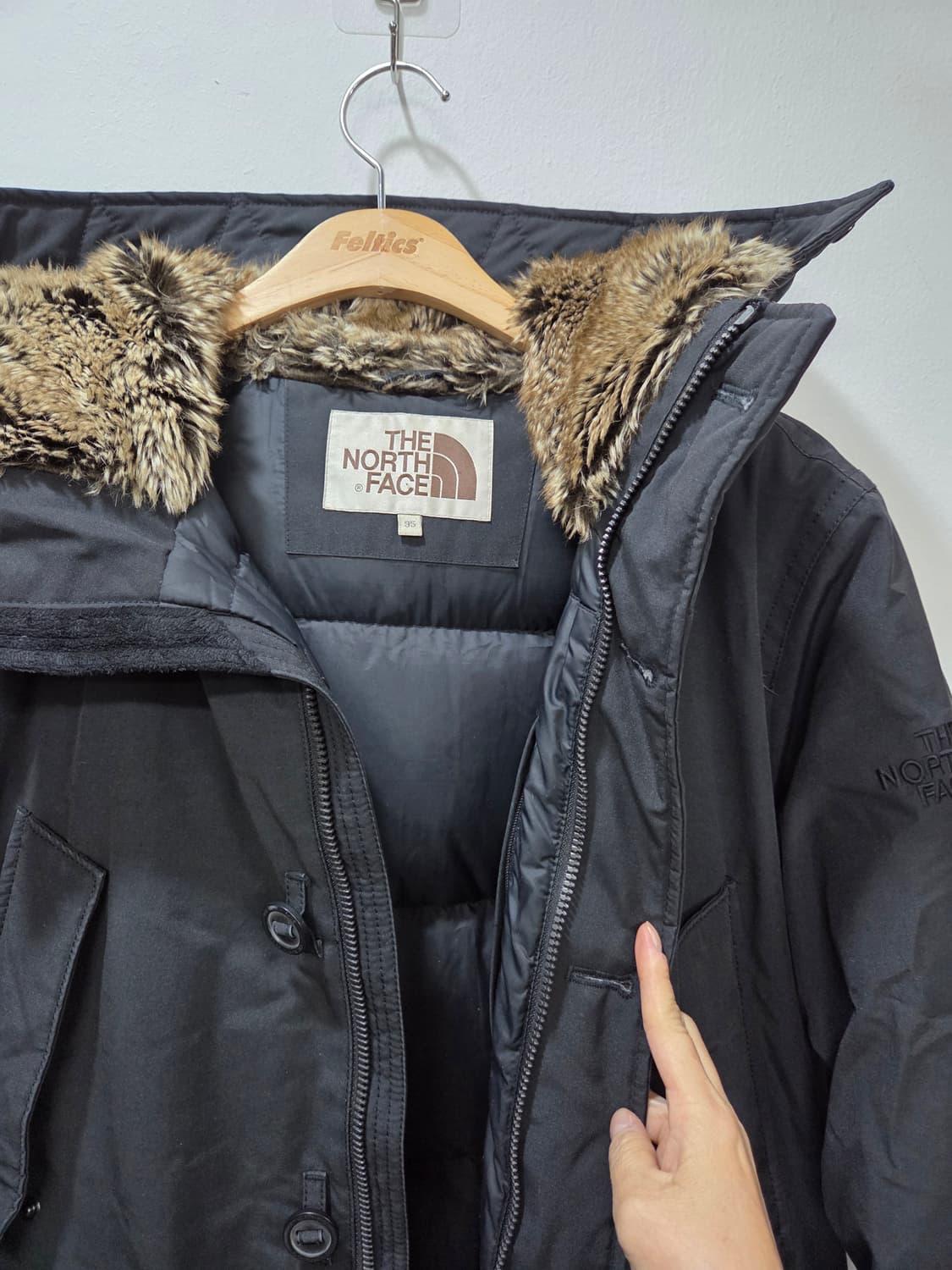 노스페이스 패딩 화이트라벨 엣지우드 덕다운 패딩 상품이미지2