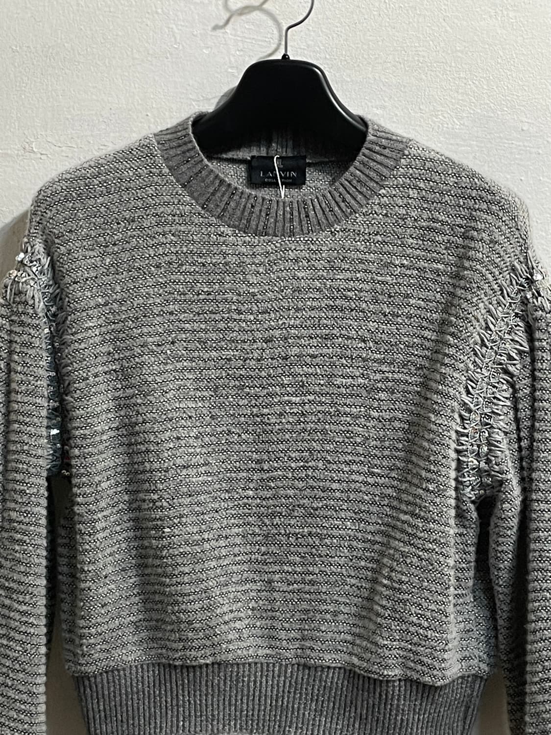 랑방 컬렉션 그레이 텍스처 니트 상품이미지2