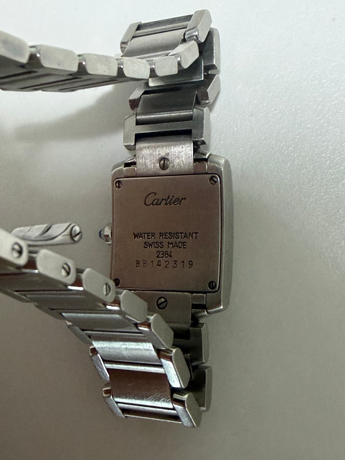 까르띠에 탱크 프랑세즈 스틸 스몰 상품이미지3