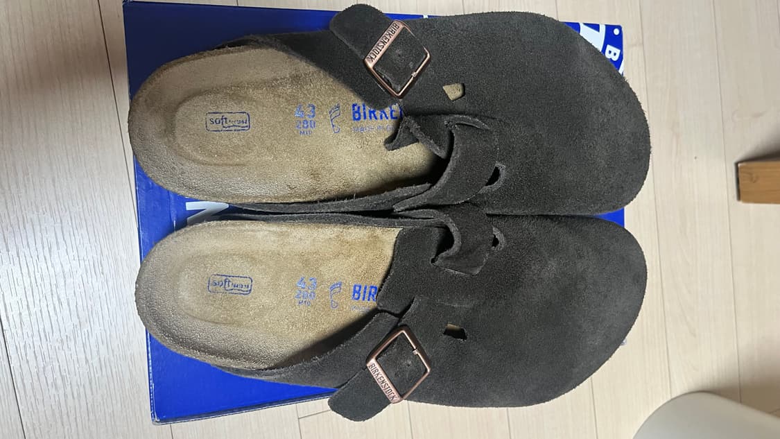 버켄스탁 보스턴 모카 레귤러 43 상품이미지7