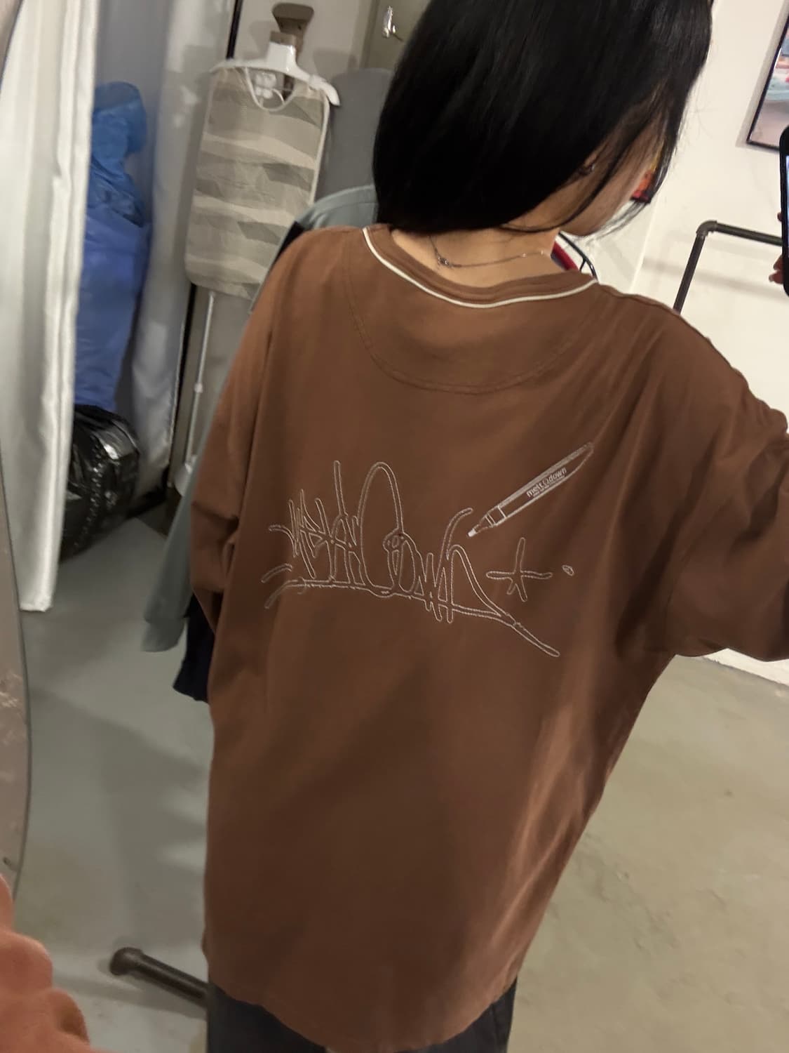 일제 메탈다운 그런지 롱슬리브 상품이미지3