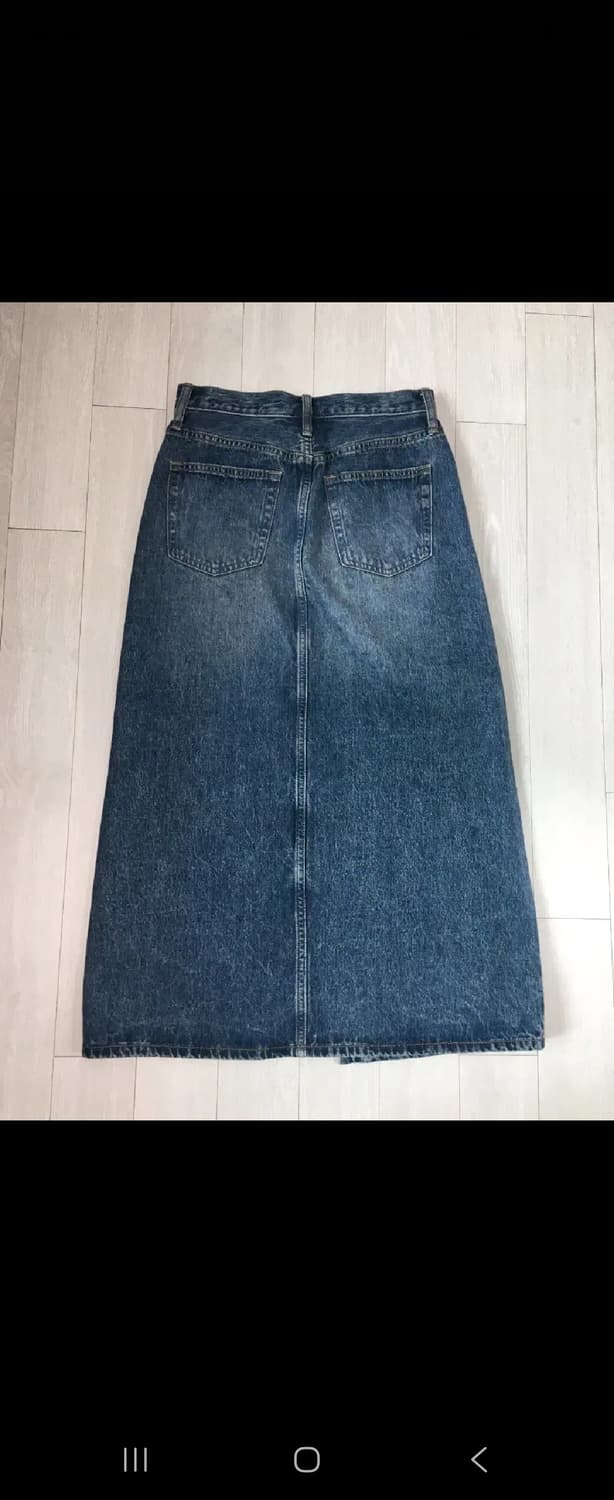 유니클로 앞트임 청치마 상품이미지2