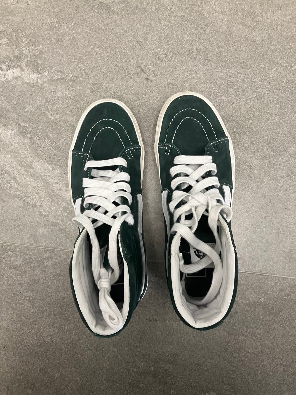 반스 스케이트 하이 그린 255 상품이미지2