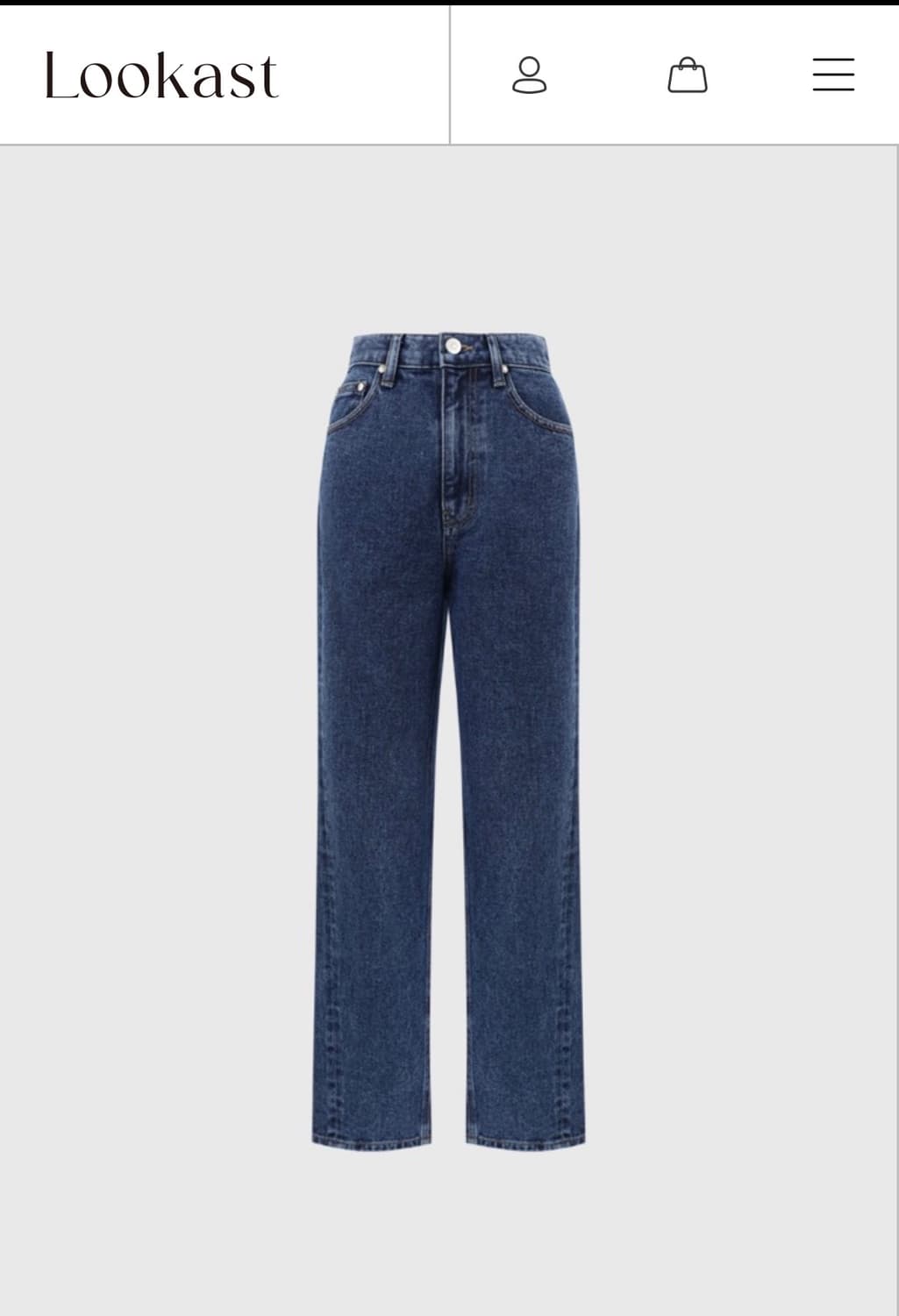 룩캐스트 LOOKAST 다이앤 데님(S) 상품이미지2