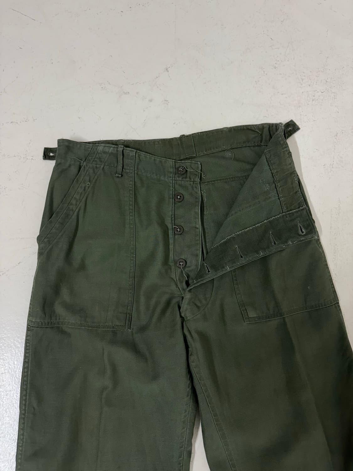 60’s U.S Army og-107 Fatigue Pant 1st. 상품이미지4