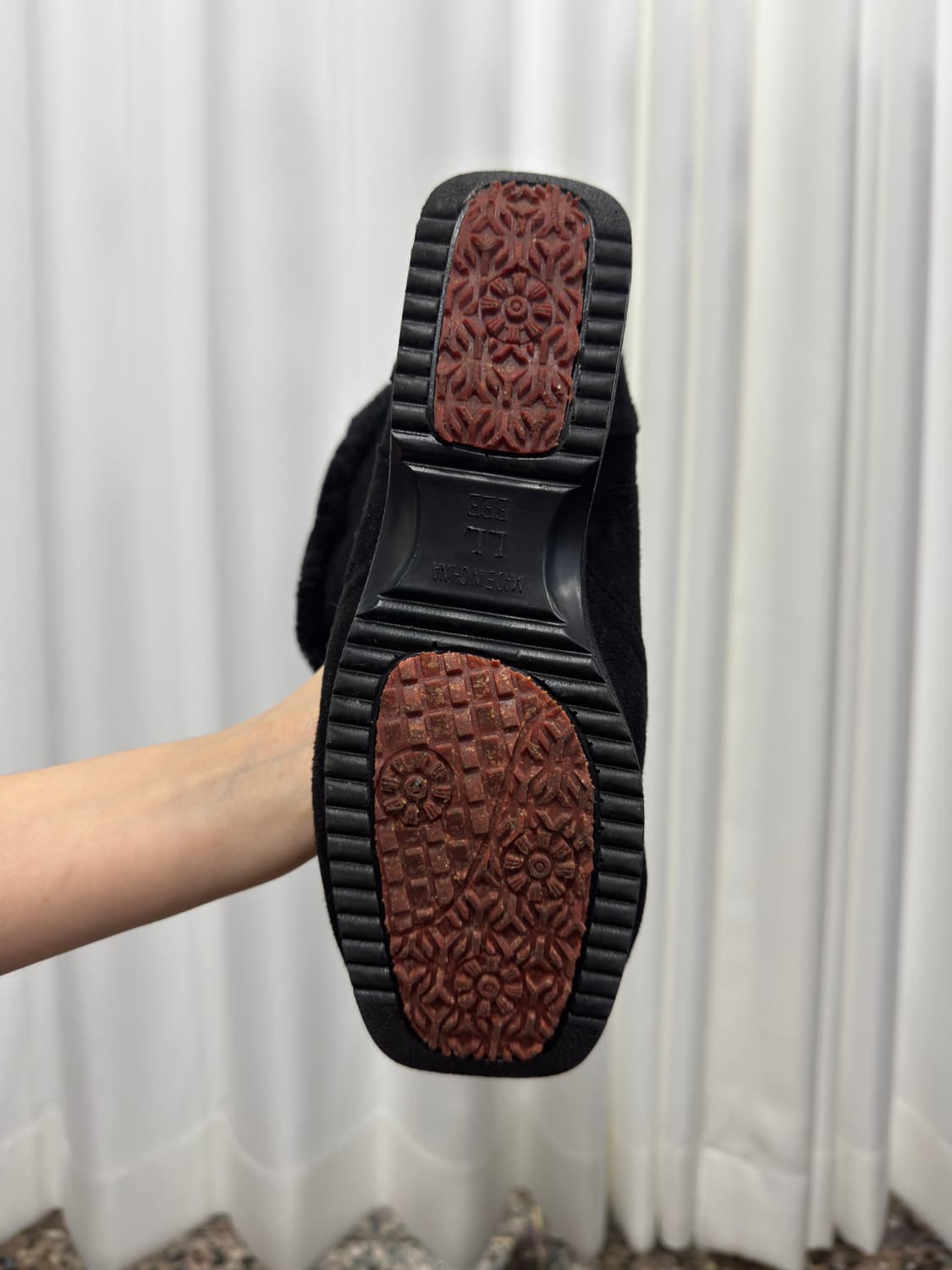 glitter star wrinkle fur boots 상품이미지9