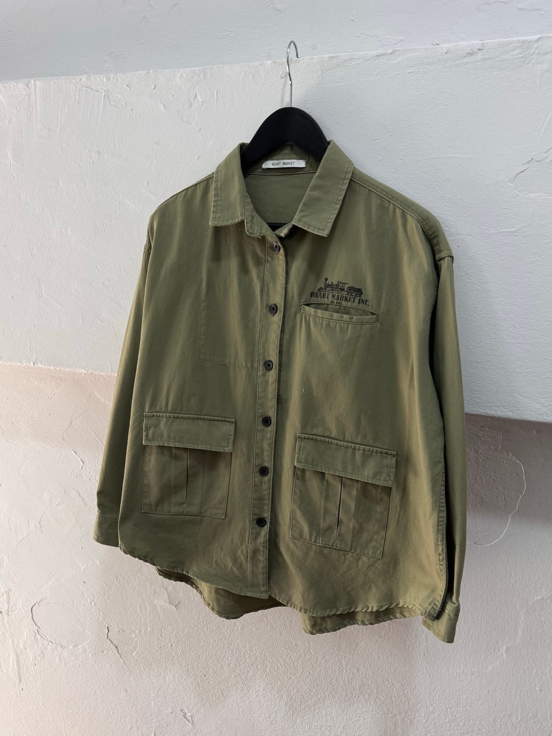 Heart Market 밀리터리 셔츠  상품이미지1