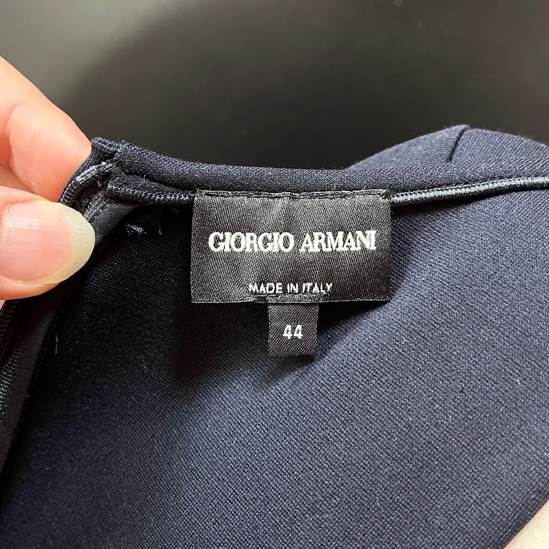 GIORGIO ARMANI 드레이프 드레스 미디 원피스  상품이미지2