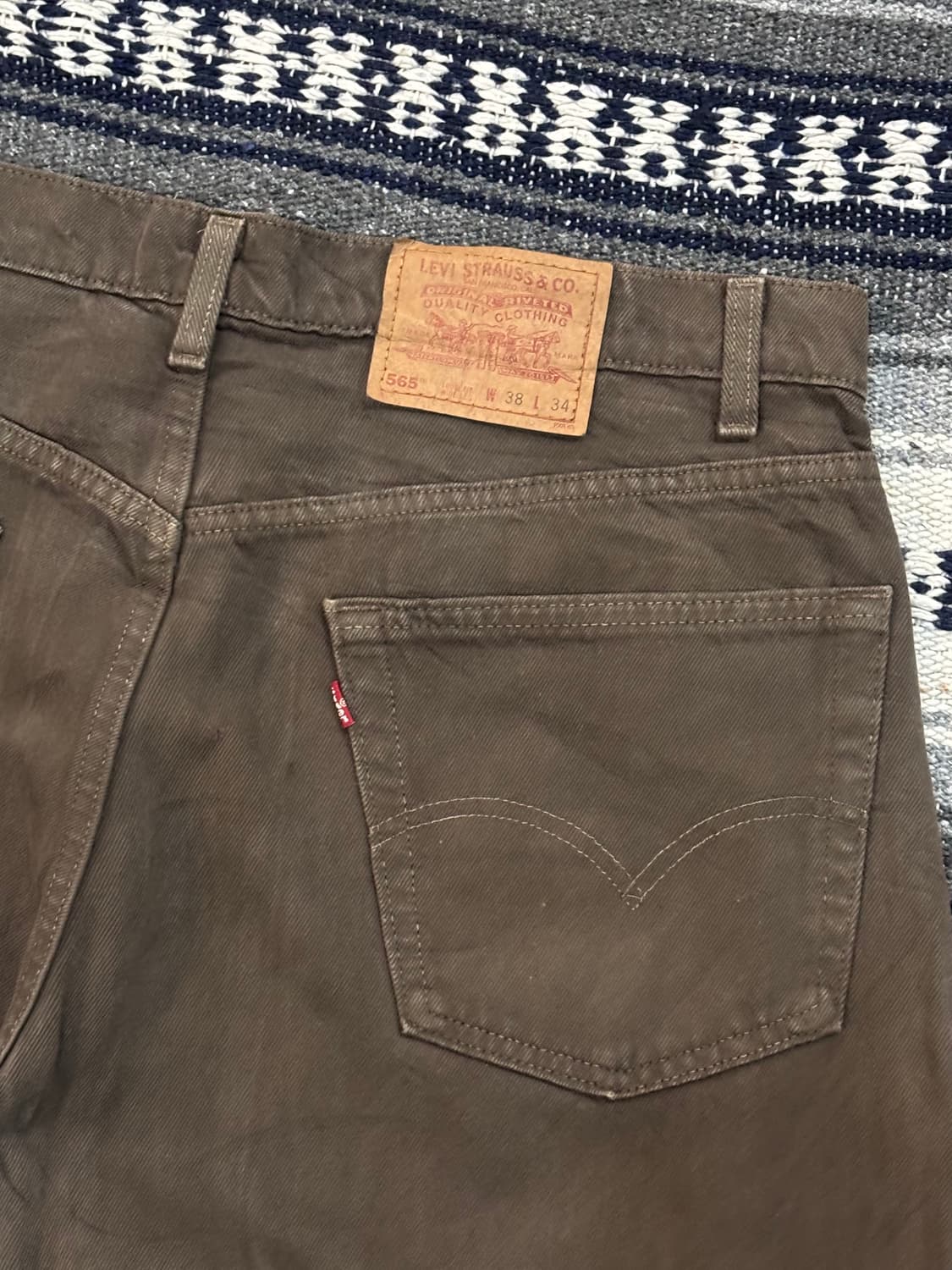 90‘s MADE IN USA 🇺🇸 리바이스 565 루즈핏 상품이미지10